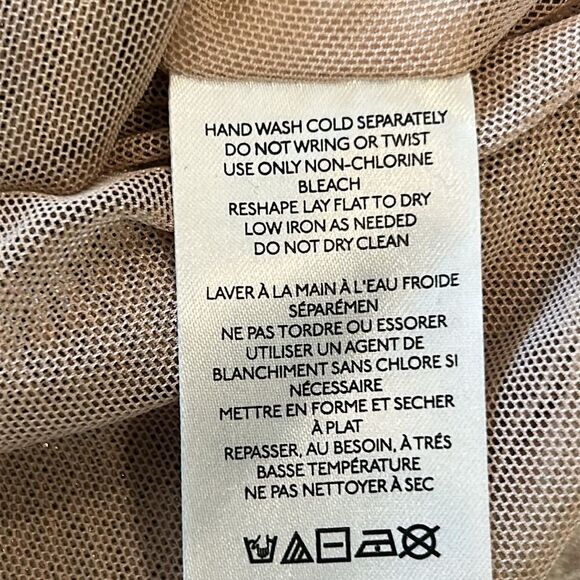 Anthropologie Tan Sequin Fitted Tank Top XS - Picture 6 of 7